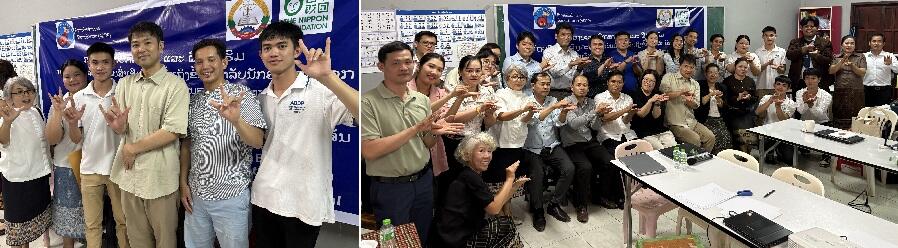 集合写真。2枚の画像が1枚にまとまっている。