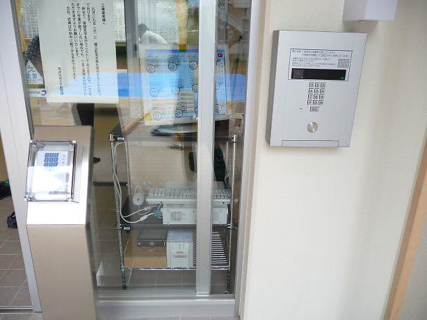 来訪者・外部コミュニケーションシステム(寄宿舎E棟)
